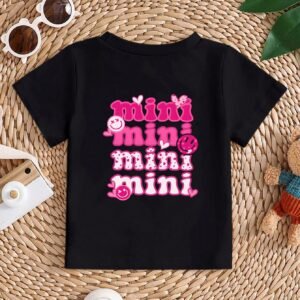 T-shirt manches courtes slogan minimal