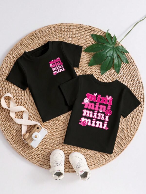 T-shirt manches courtes slogan minimal – Image 6