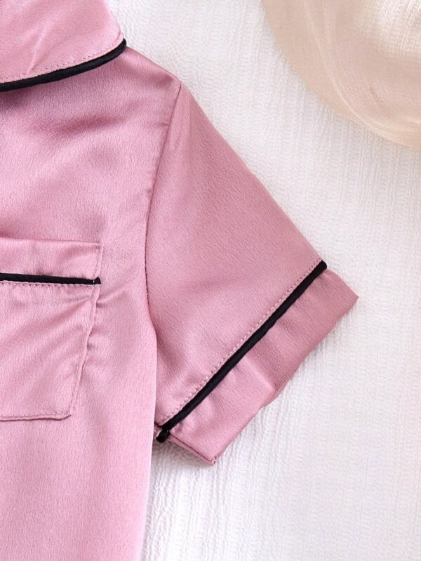 Ensemble 4 pcs short violet – Image 3