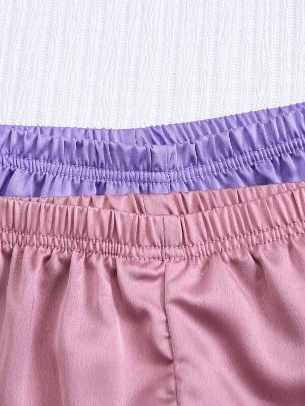 Ensemble 4 pcs short violet – Image 5
