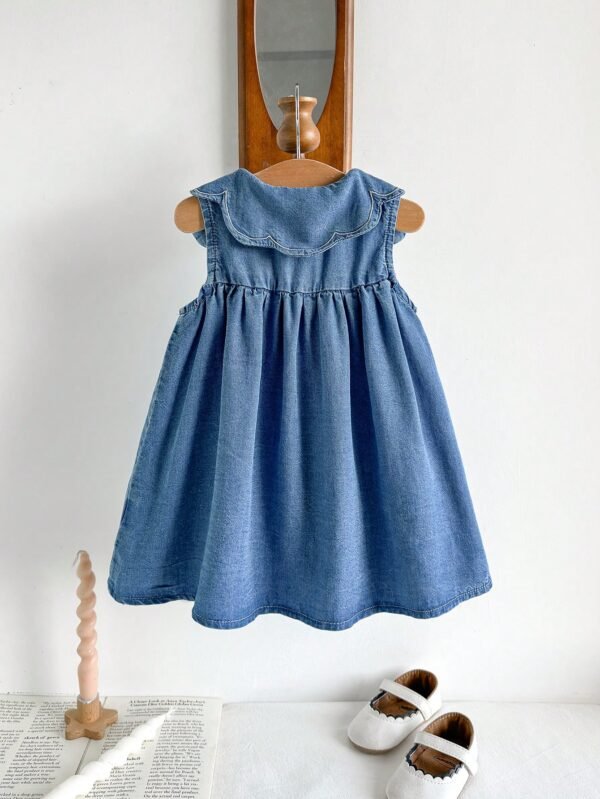 Robe peplum fleur – Image 2
