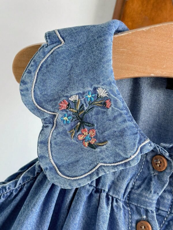 Robe peplum fleur – Image 8