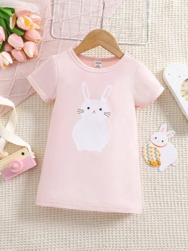 Robe maille lapin été – Image 3