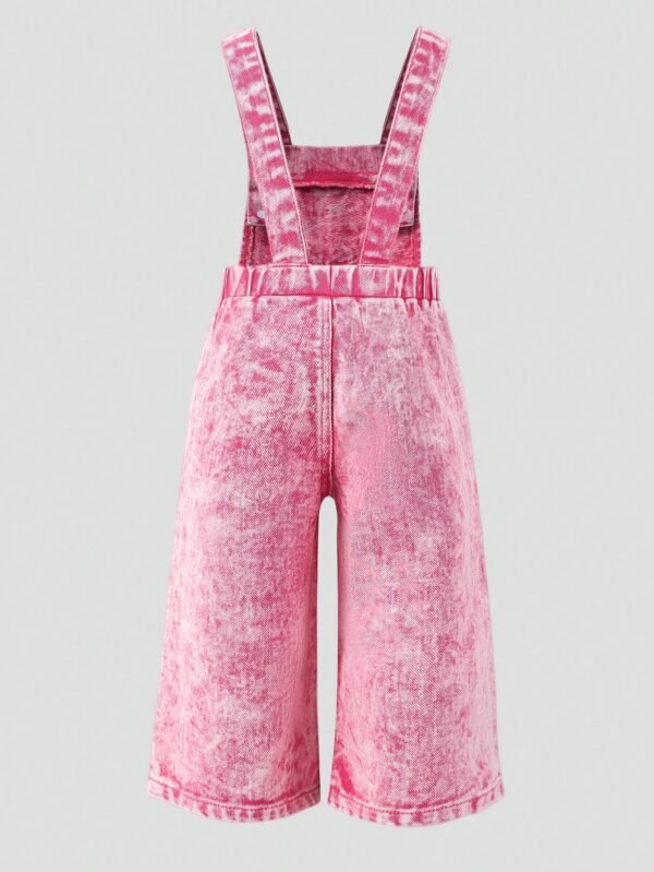 Salopette denim brodée – Image 2