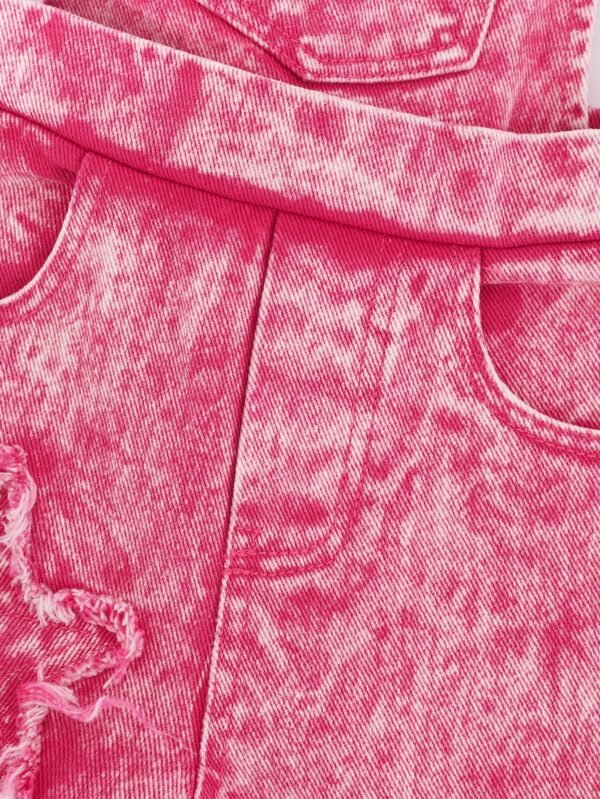 Salopette denim brodée – Image 5