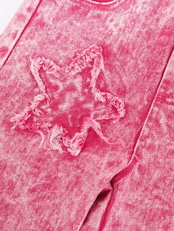 Salopette denim brodée – Image 6
