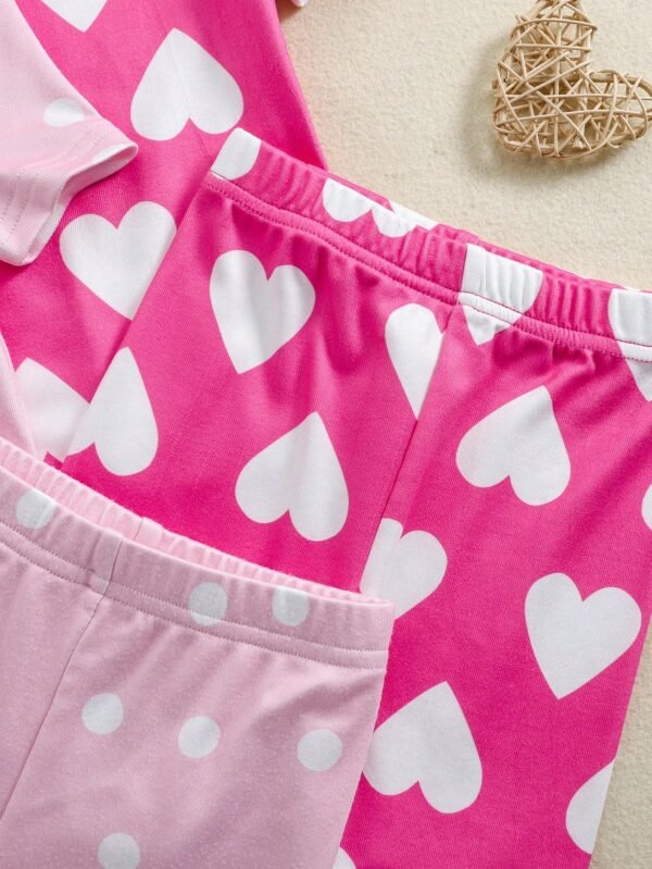 Ensemble 3 pcs pois cœurs – Image 4