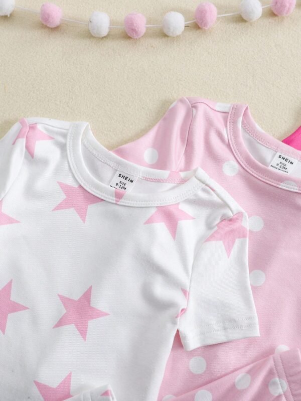 Ensemble 3 pcs pois cœurs – Image 6