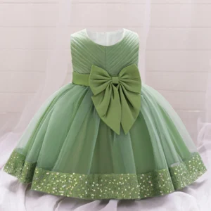 Robe princesse tulle nœud