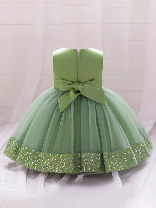 Robe princesse tulle nœud – Image 3