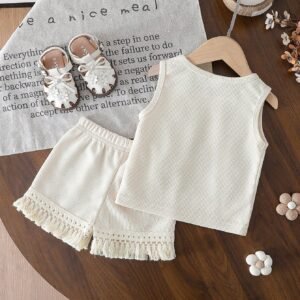 Ensemble fleurs short bohème