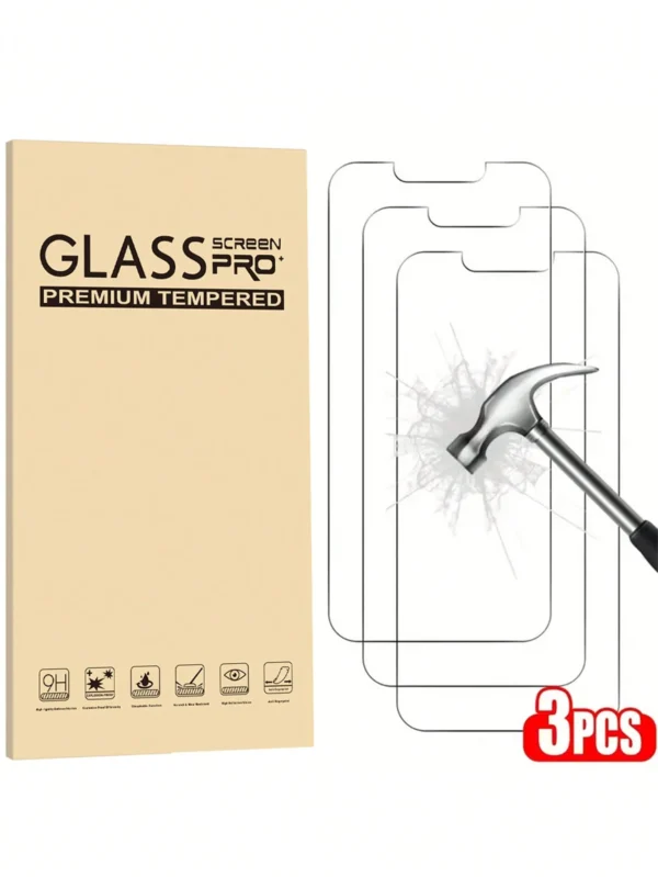 3 pcs verre iPhone 16e
