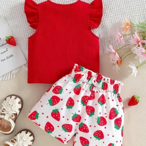2 pcs t-shirt nœud short
