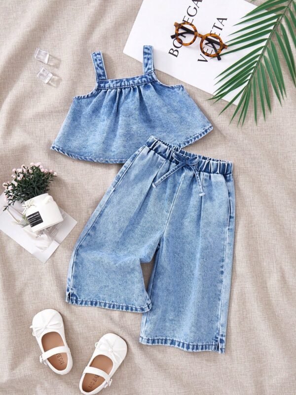 2 pcs top pantalon