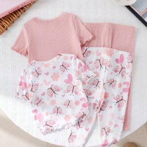 4 pcs pyjama papillon doux