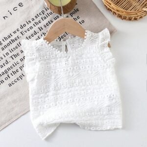 Top vintage doux printemps été