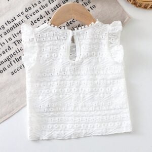 Top vintage doux printemps été