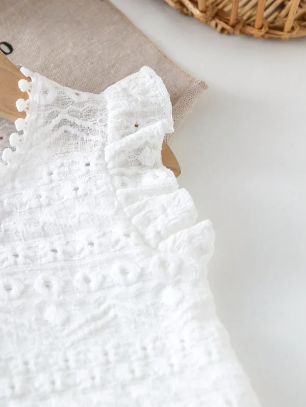 Top vintage doux printemps été – Image 8
