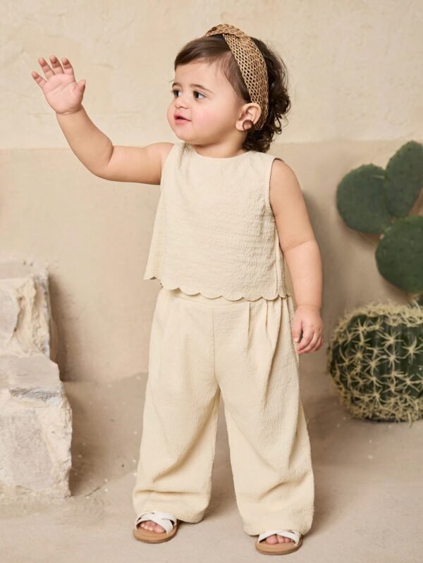 Ensemble top sans manches pantalon – Image 3
