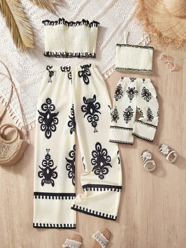 2 pcs camisole pantalon long