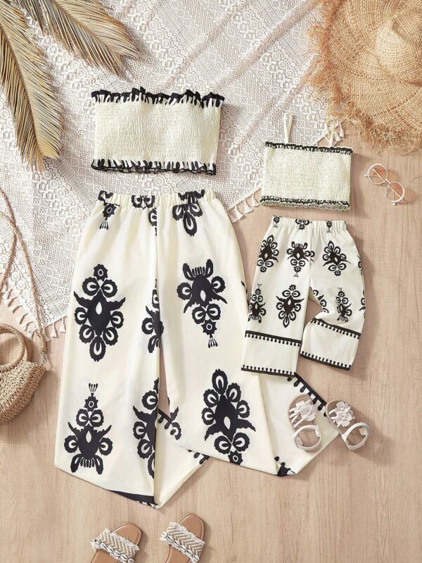 2 pcs camisole pantalon long – Image 5