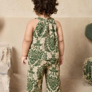Ensemble débardeur pantalon floral