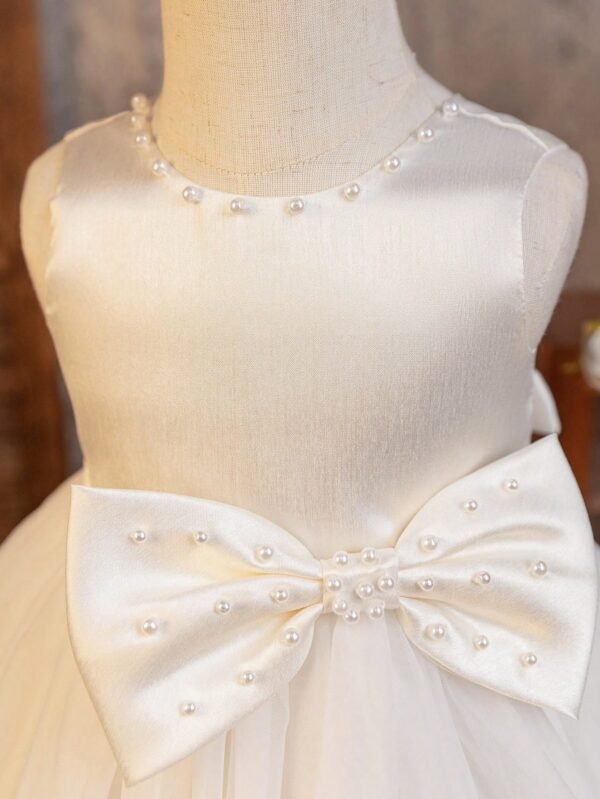 Robe demoiselle satin tulle – Image 7