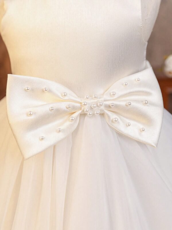 Robe demoiselle satin tulle – Image 8