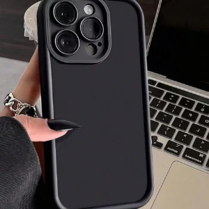 Coque TPU antichoc noir Apple