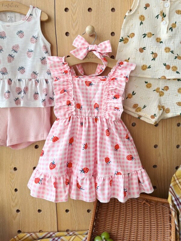 Robe style licou carreaux – Image 4