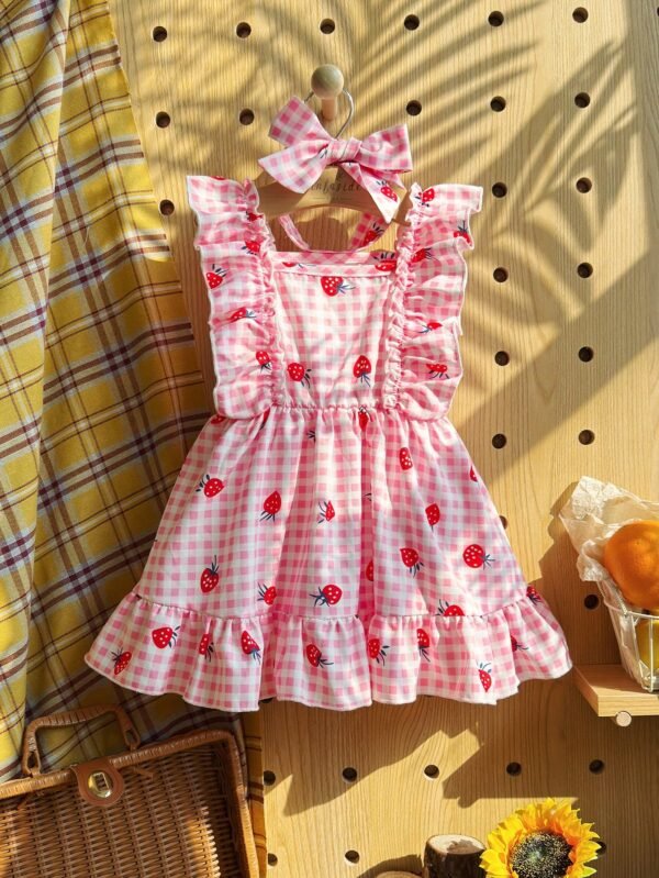 Robe style licou carreaux – Image 3