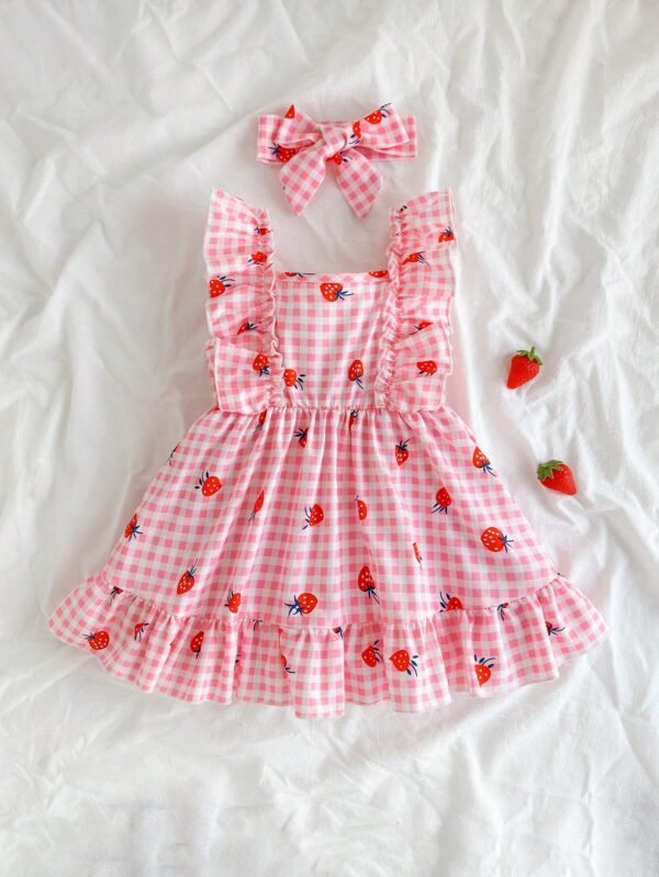 Robe style licou carreaux