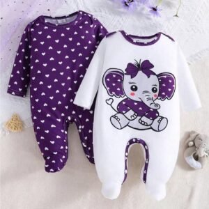 2 pcs body cœur + éléphant