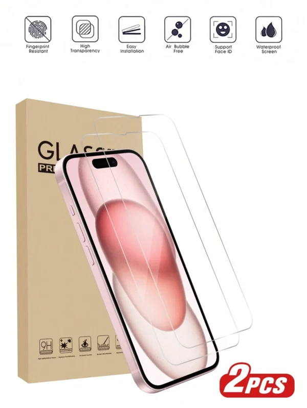4 pcs verre HD iPhone
