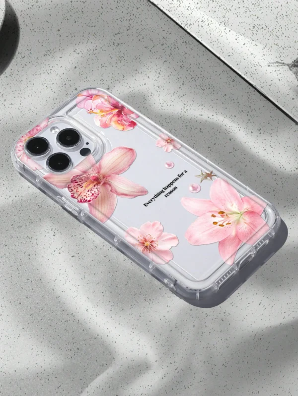 Coque floral hibiscus violet – Image 5