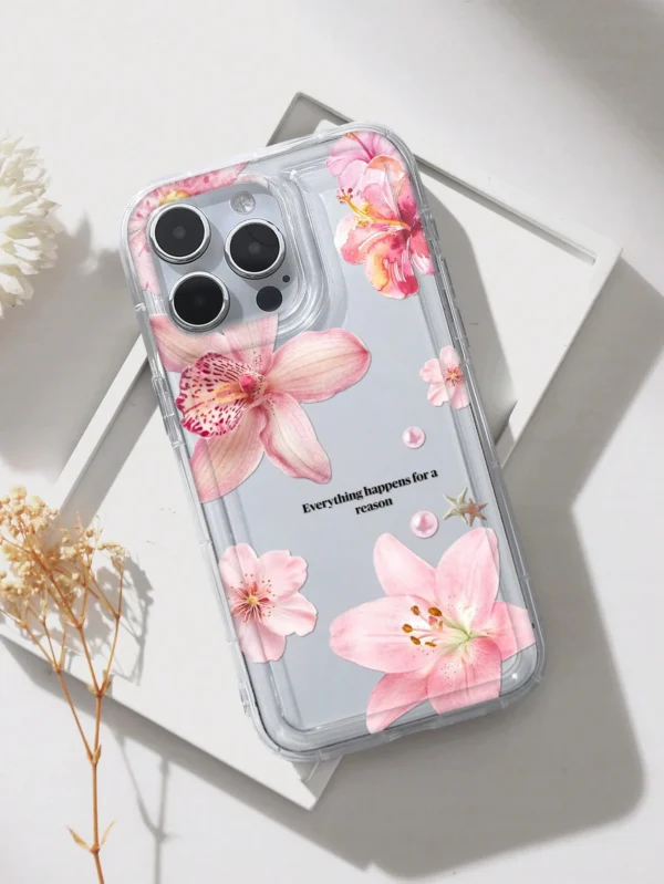 Coque floral hibiscus violet – Image 4