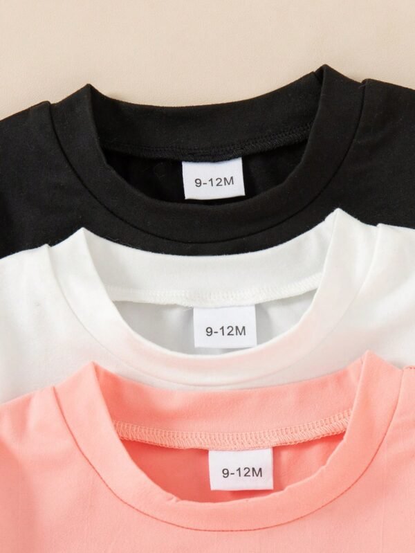 Tenue été top fleurs cœurs – Image 6