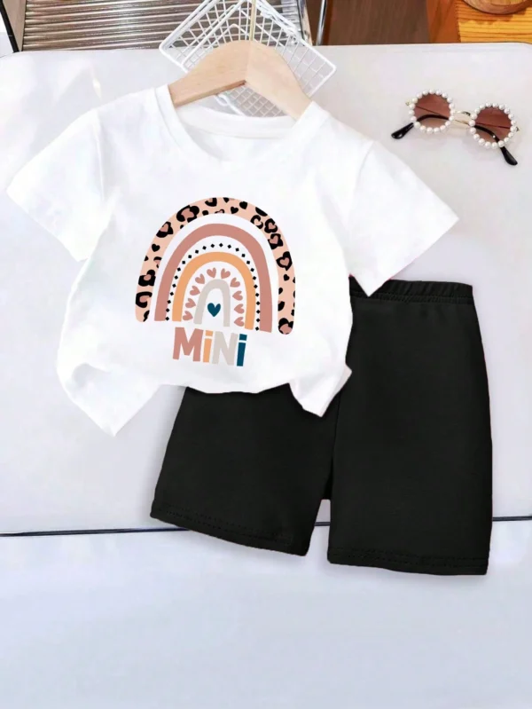 Ensemble manches courtes minimaliste