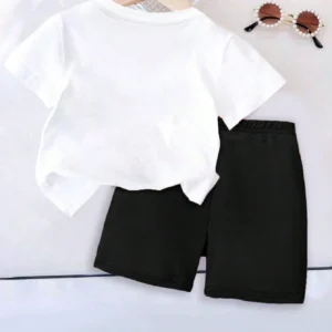 Ensemble manches courtes minimaliste
