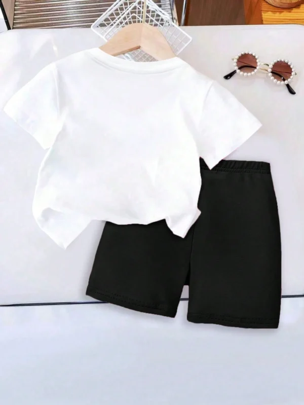 Ensemble manches courtes minimaliste – Image 2