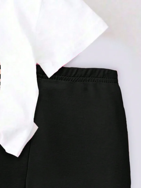 Ensemble manches courtes minimaliste – Image 4