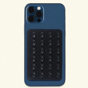 2 pcs ventouse silicone noire