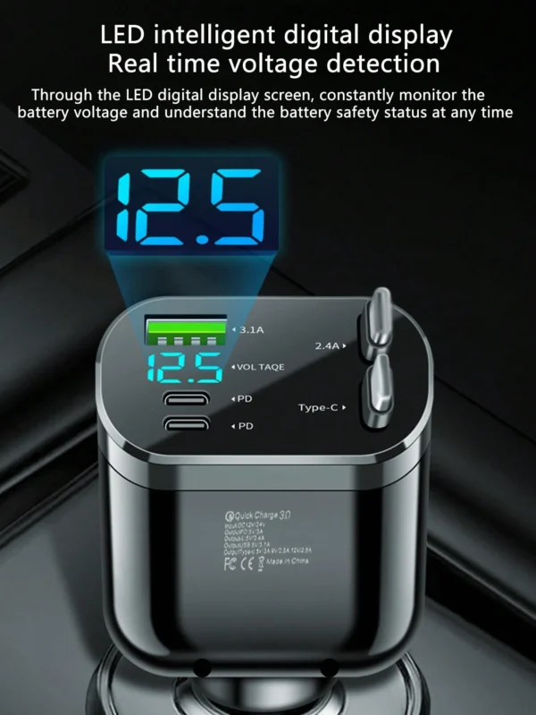 Chargeur voiture 5-en-1 – Image 10