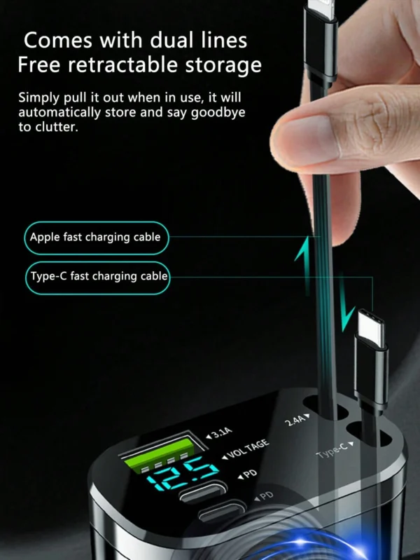 Chargeur voiture 5-en-1 – Image 16