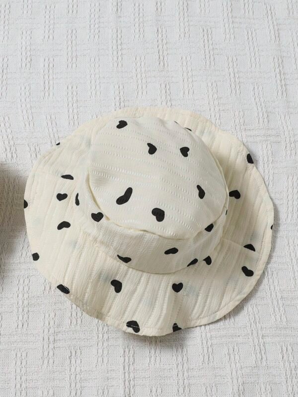 Barboteuse cœur + chapeau – Image 8