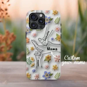 Coque personnalisée message 3D