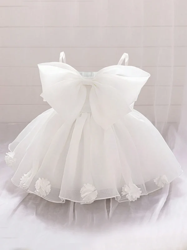 Robe princesse bretelles nœud – Image 3