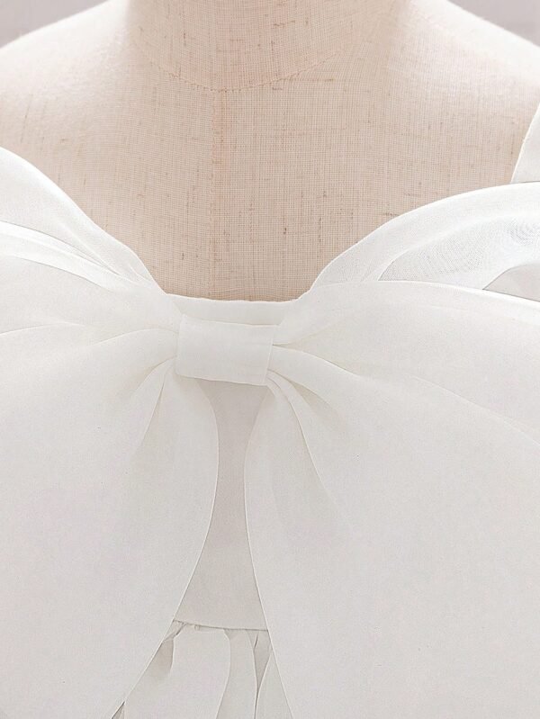 Robe princesse bretelles nœud – Image 5
