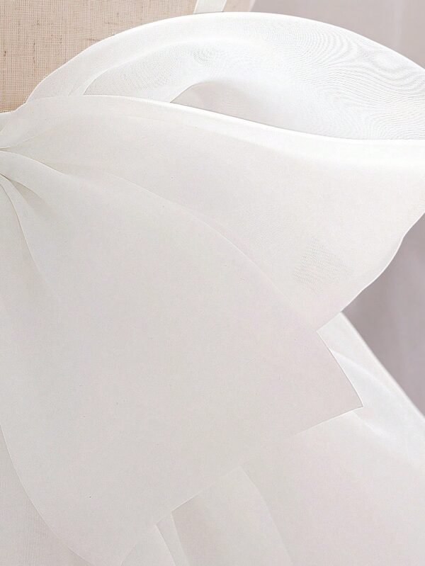 Robe princesse bretelles nœud – Image 6