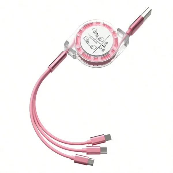 Câble 3-en-1 rétractable – Image 15
